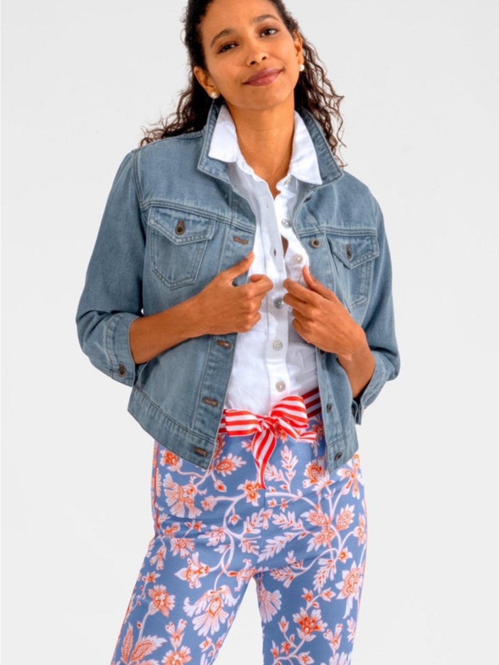 Gretchen Scott Queen Bee Denim Jacket – Embroidered Statement Jacket!